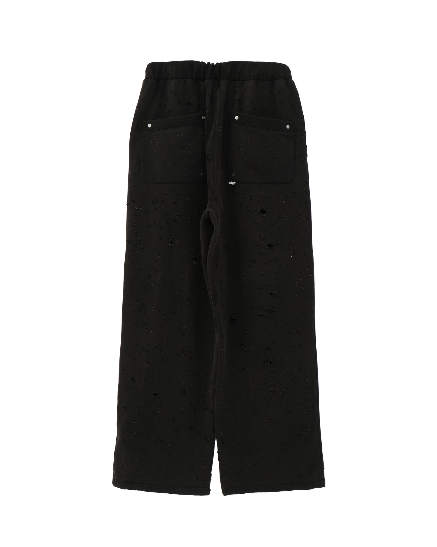 Damaged Baggy Sweat Pants
