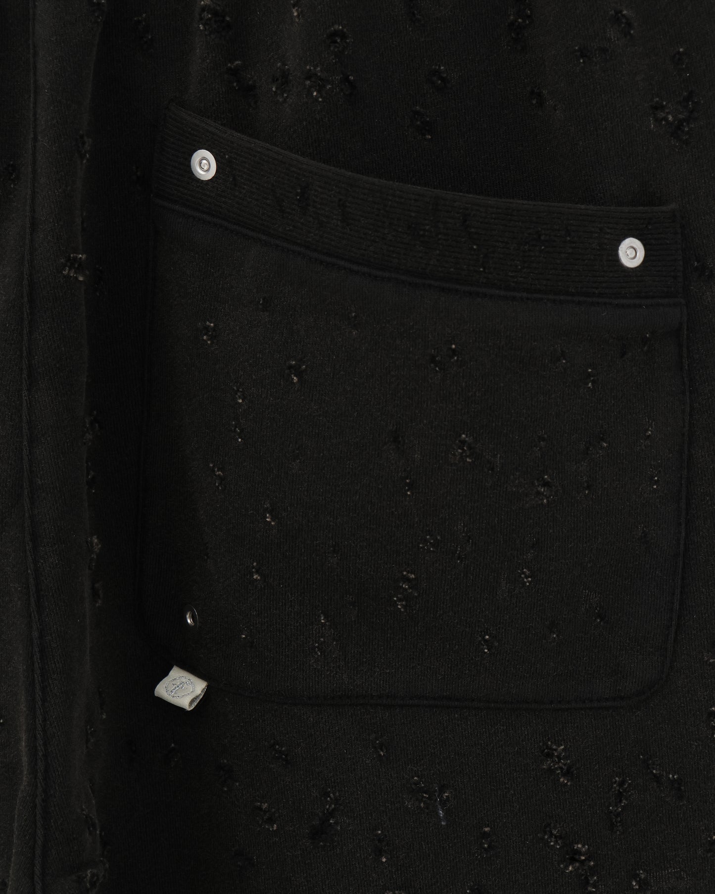 Damaged Baggy Sweat Pants