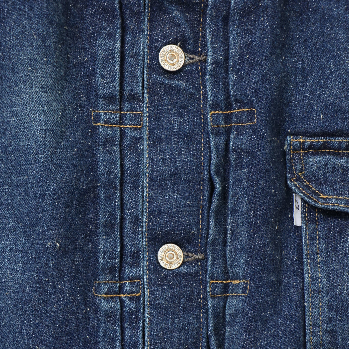 #001 T-BACK DENIM JACKET-JOB314 EXCLUSIVE