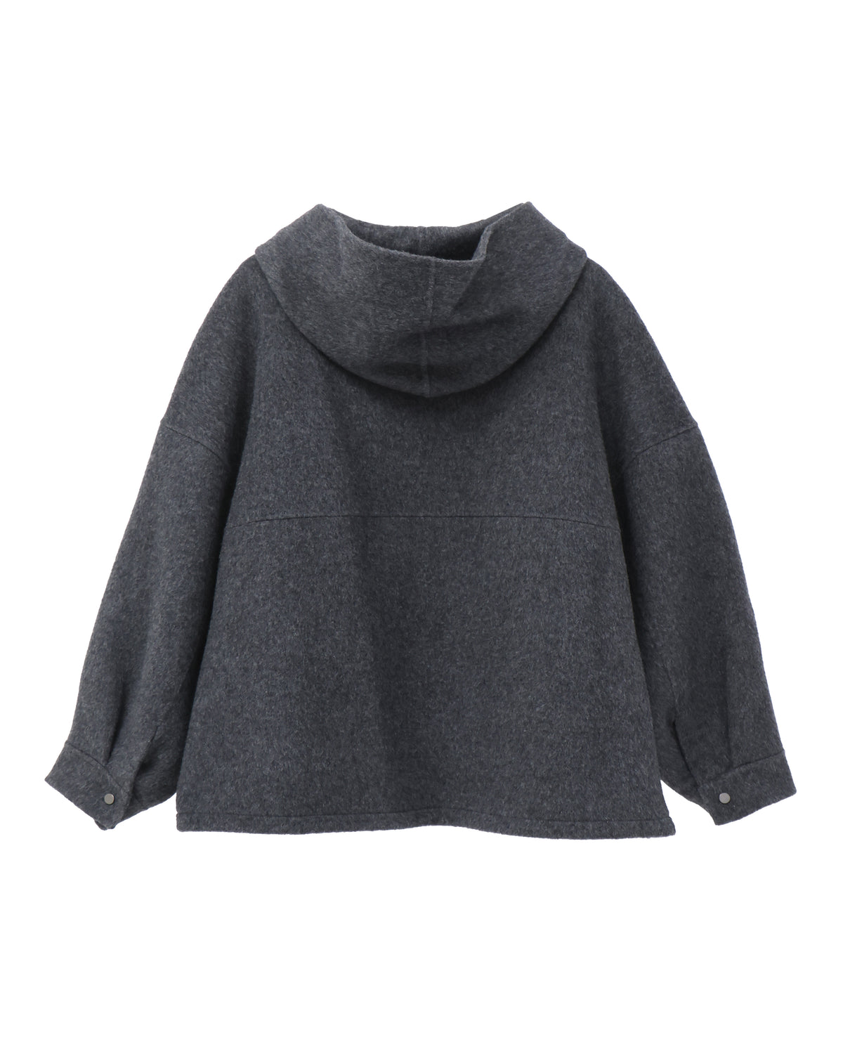 hooded short coat