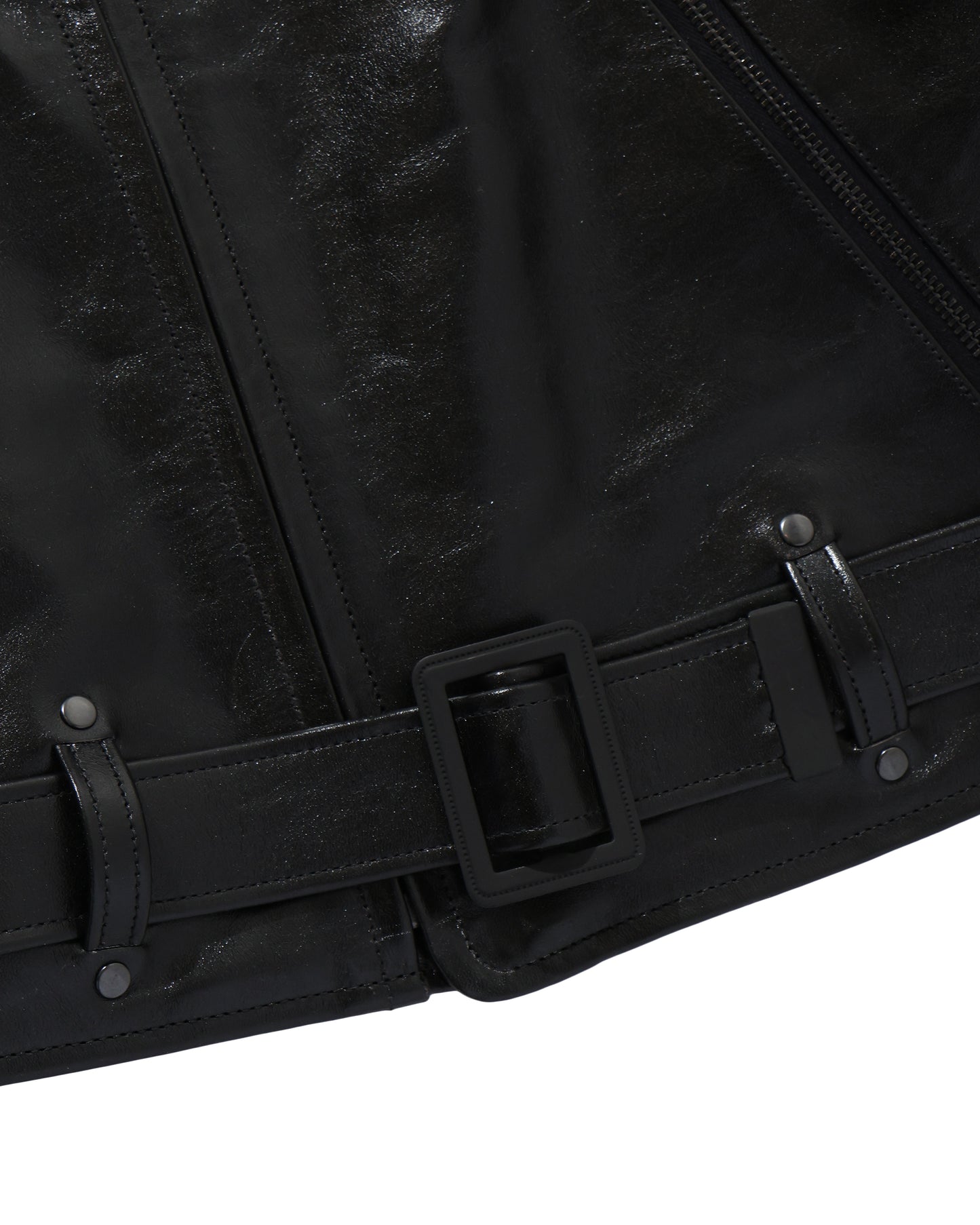 California Manufacturing Company Horsehide Double Riders Jacket"ALL STATE JET"