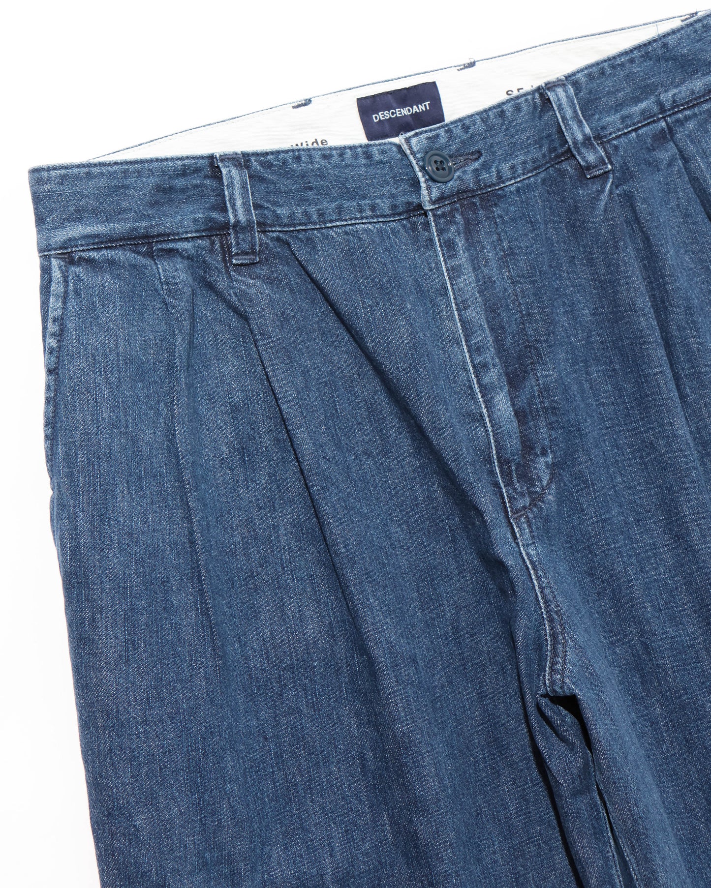 SF DENIM WIDE TROUSERS