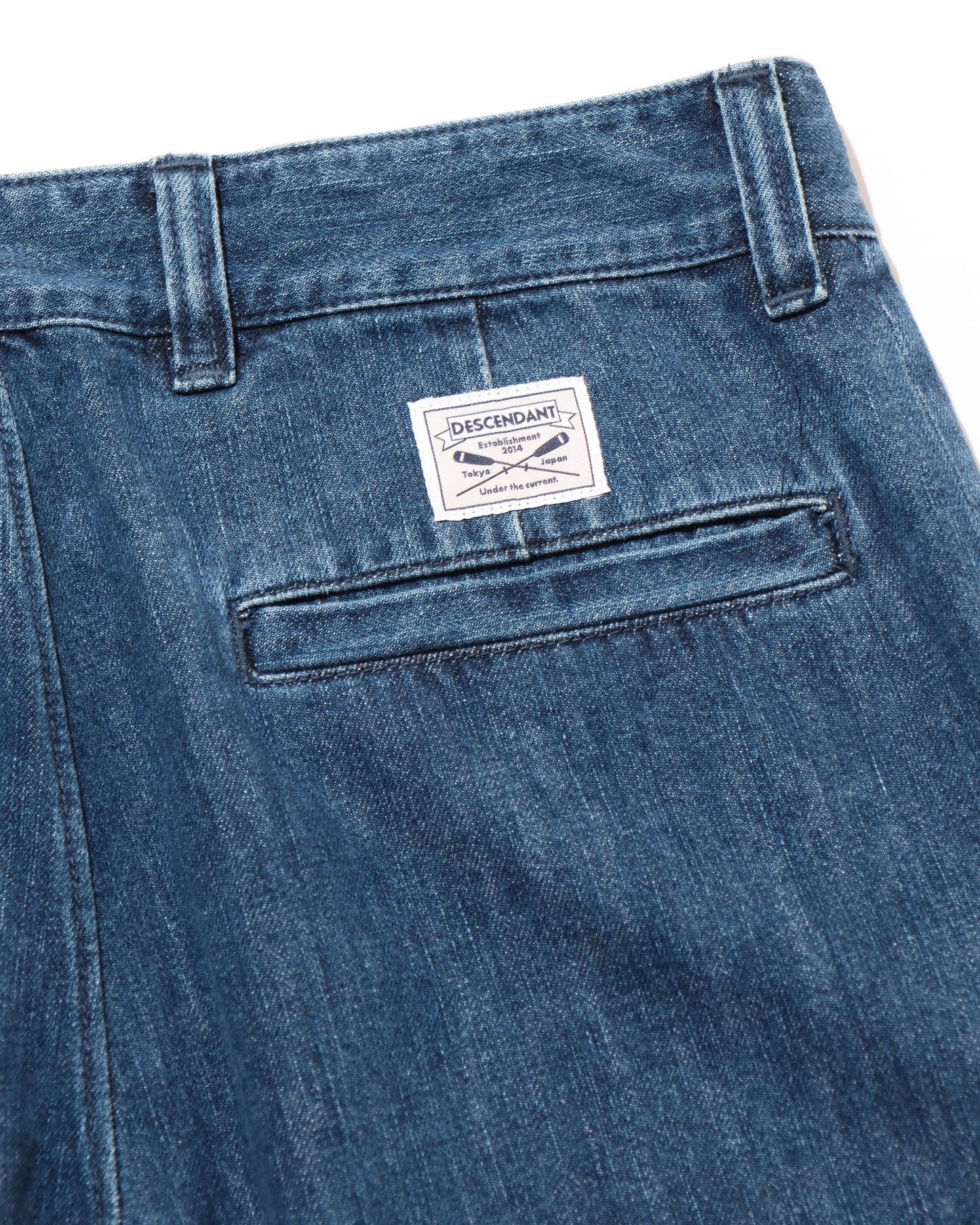 SF DENIM WIDE TROUSERS