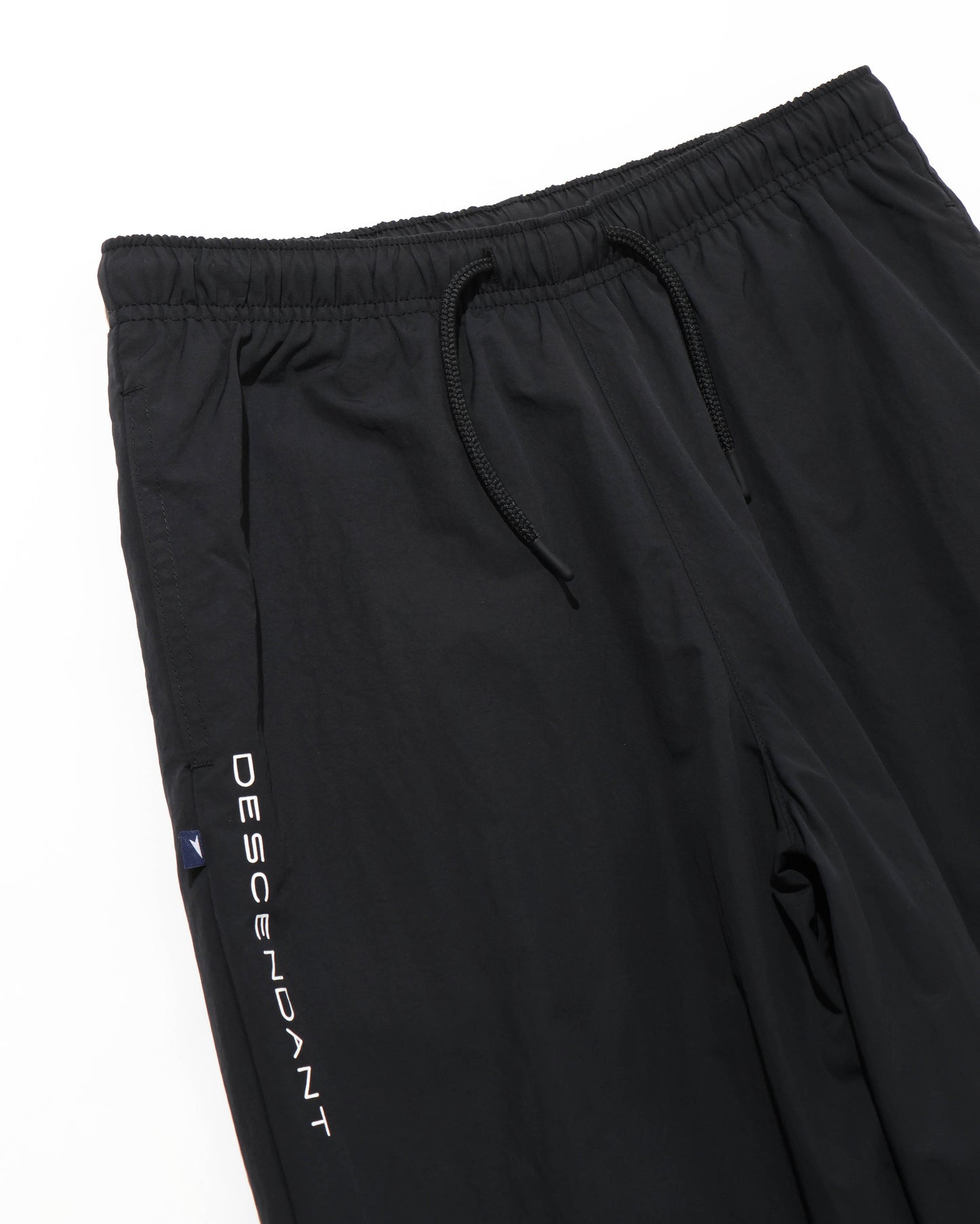 WHARF NYLON TROUSERS BLACK