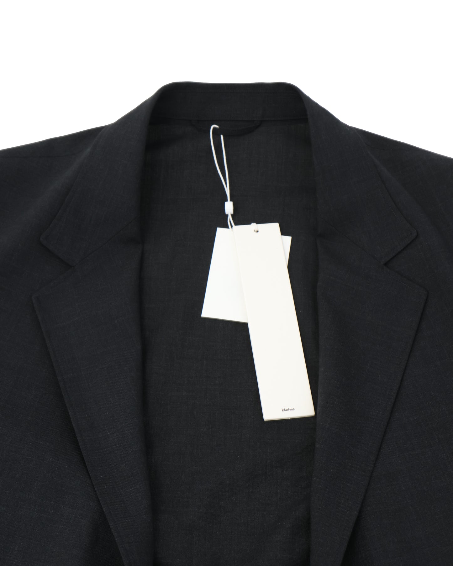 Washed Wool Voile Cardigan Jacket HeatherBlack