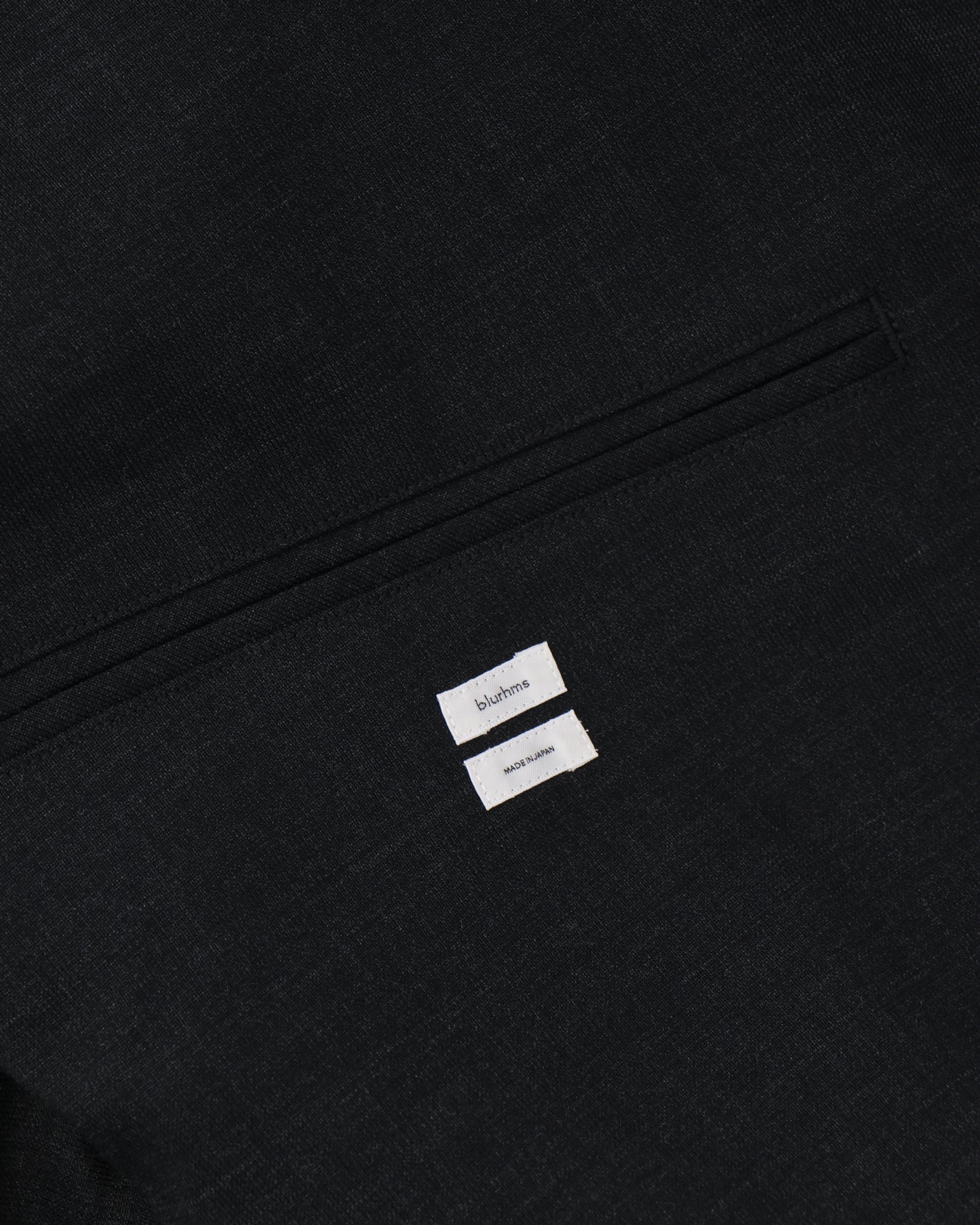 Washed Wool Voile Cardigan Jacket HeatherBlack