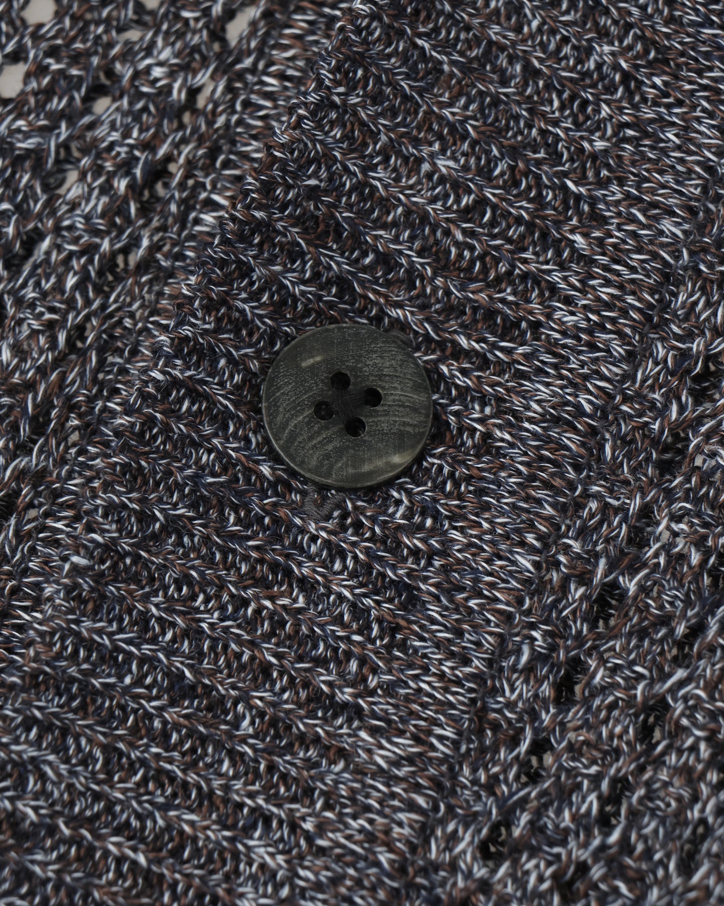 MOCK TWISTED YERN KNIT CARDIGAN