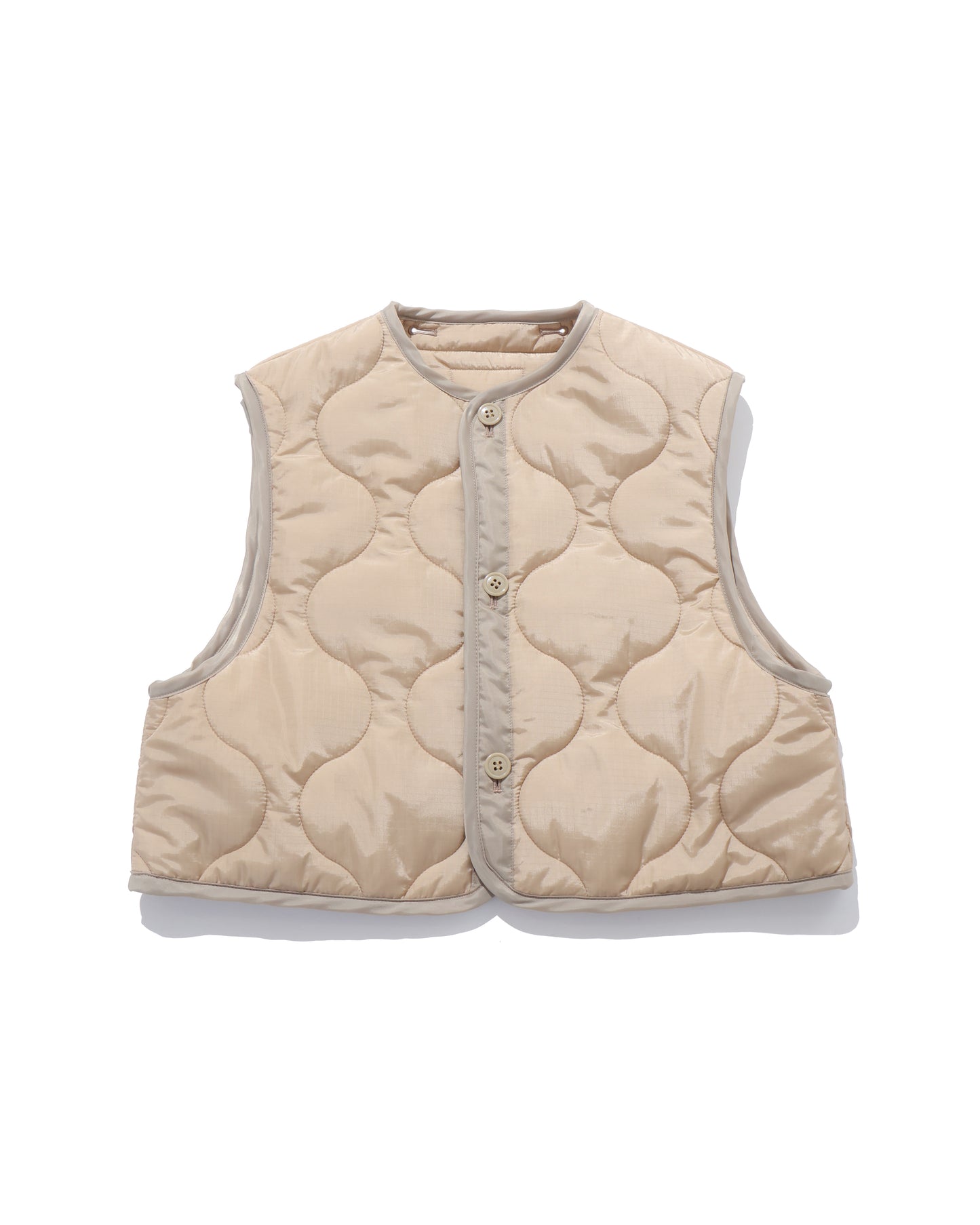 QUILTED CROPPED VEST 17539