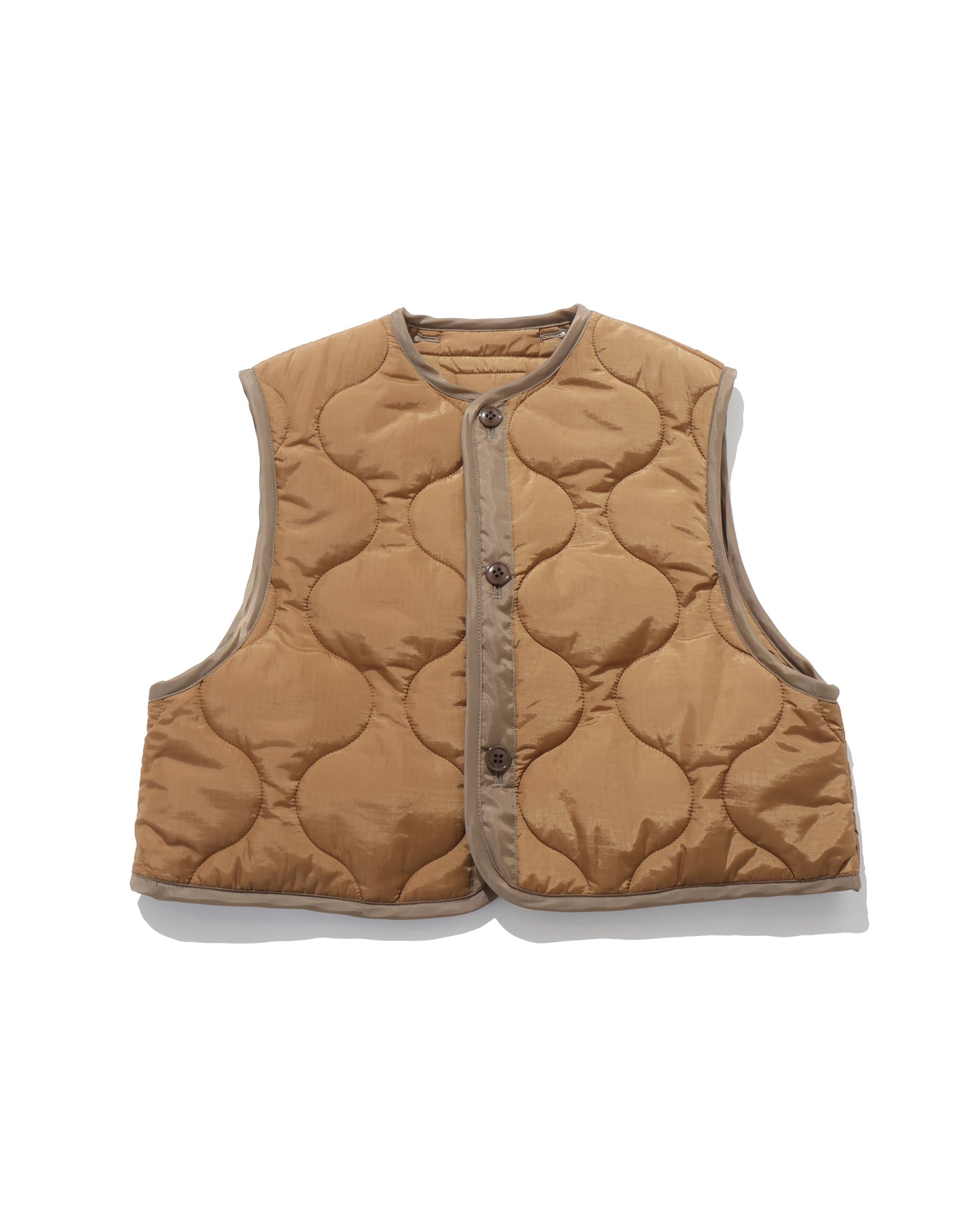 QUILTED CROPPED VEST 17539