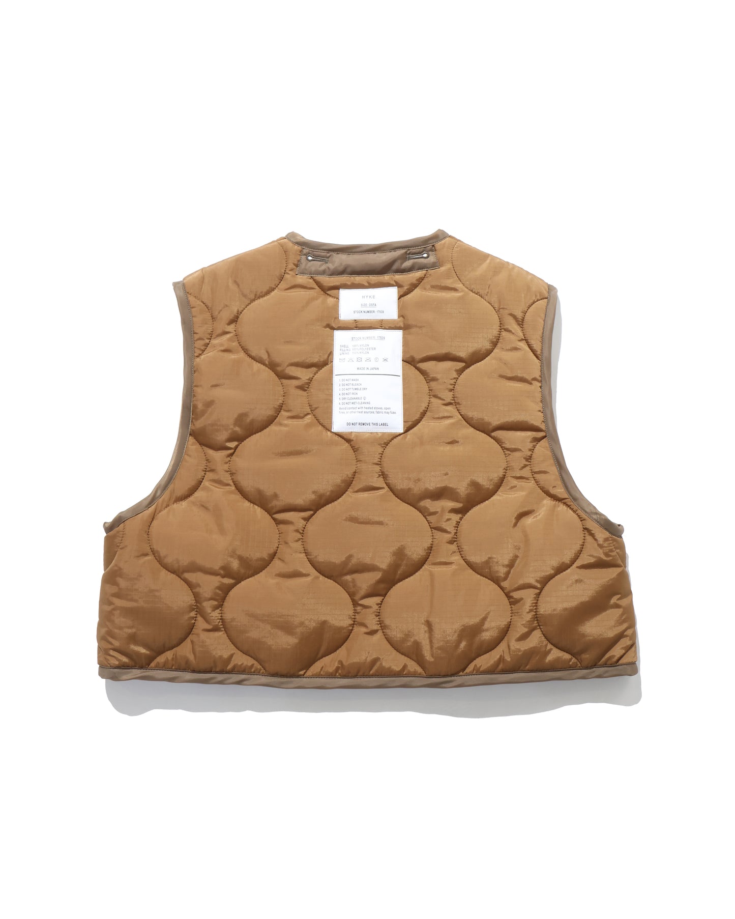 QUILTED CROPPED VEST 17539