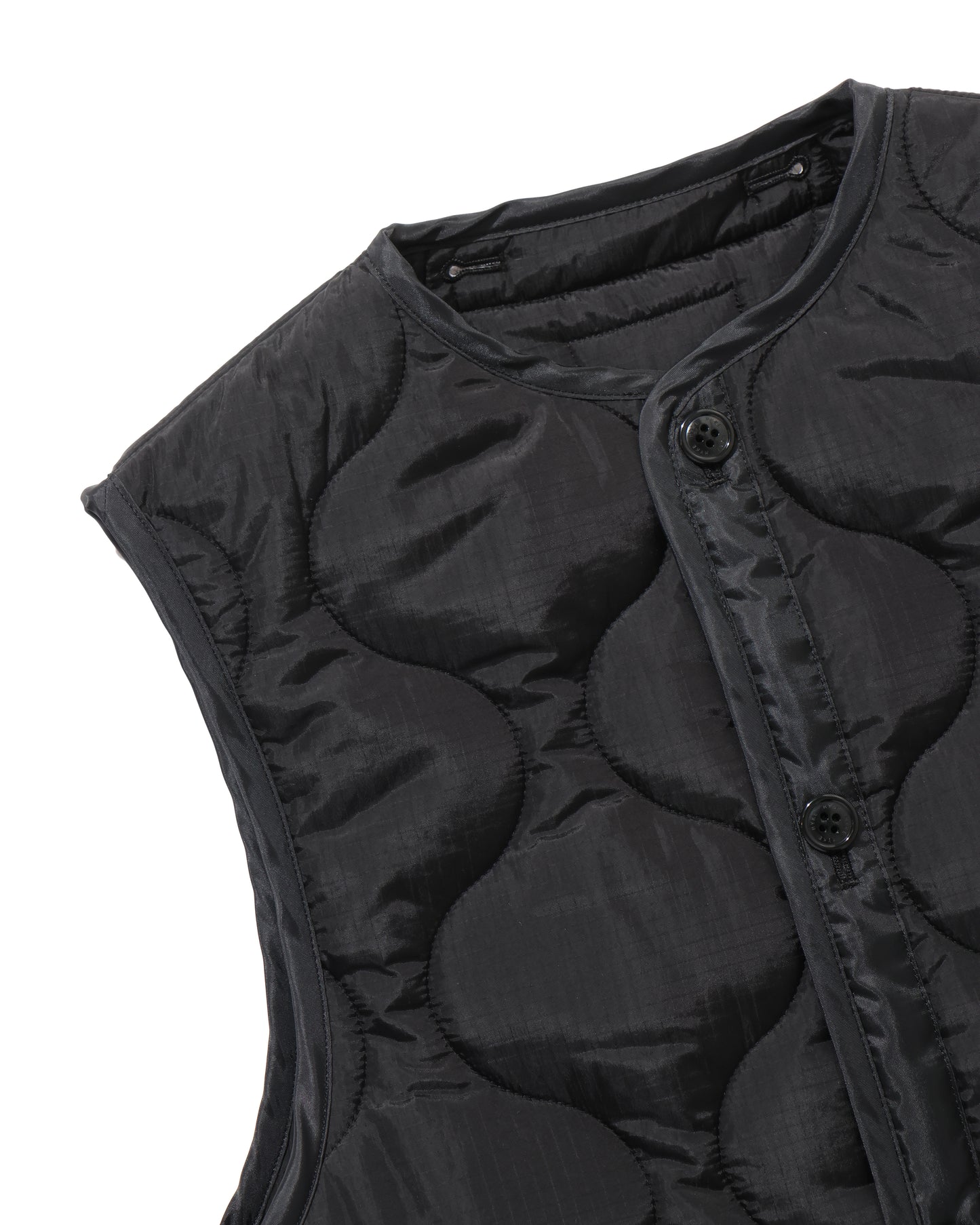 QUILTED CROPPED VEST 17539