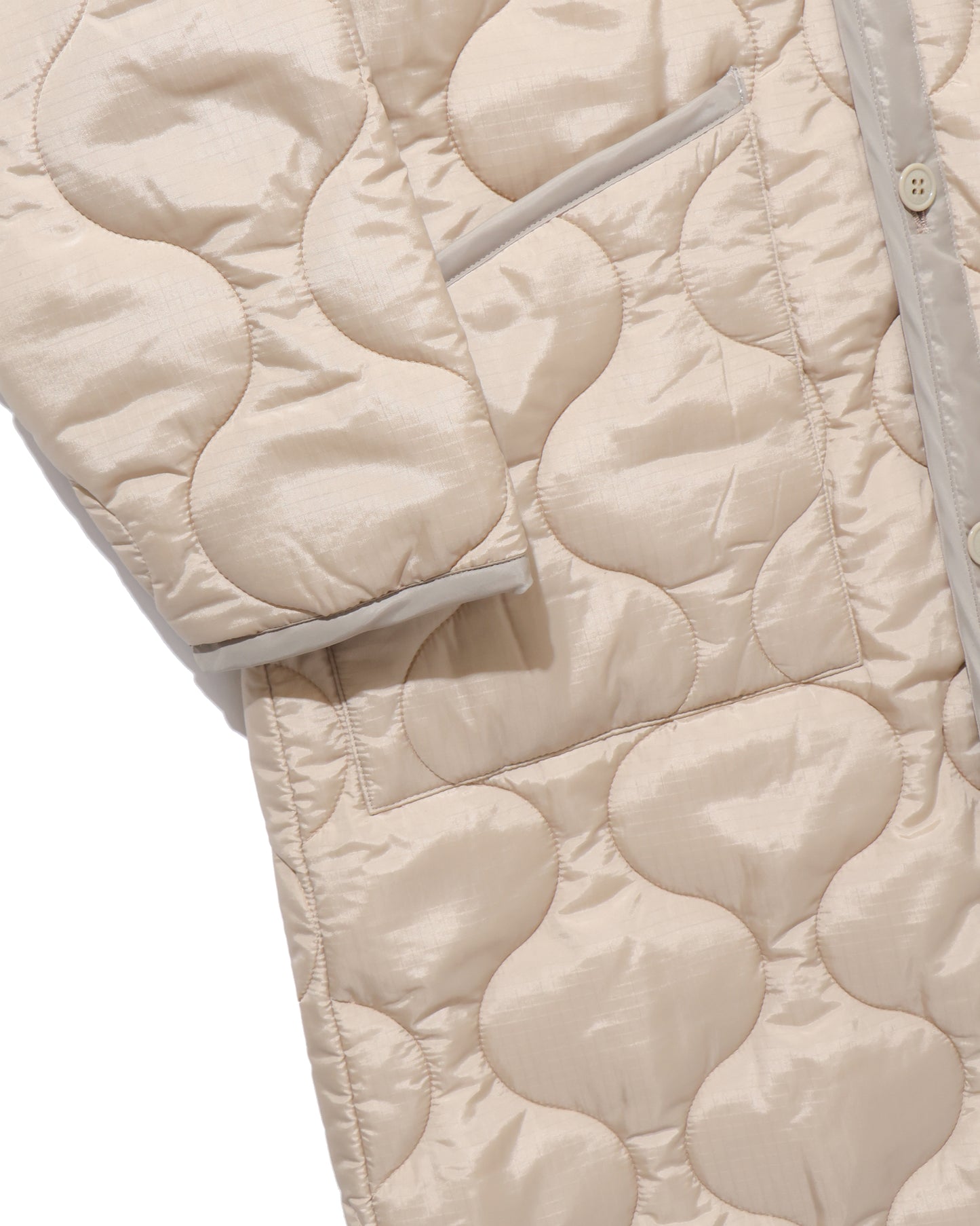 QUILTED LINER COAT 17537
