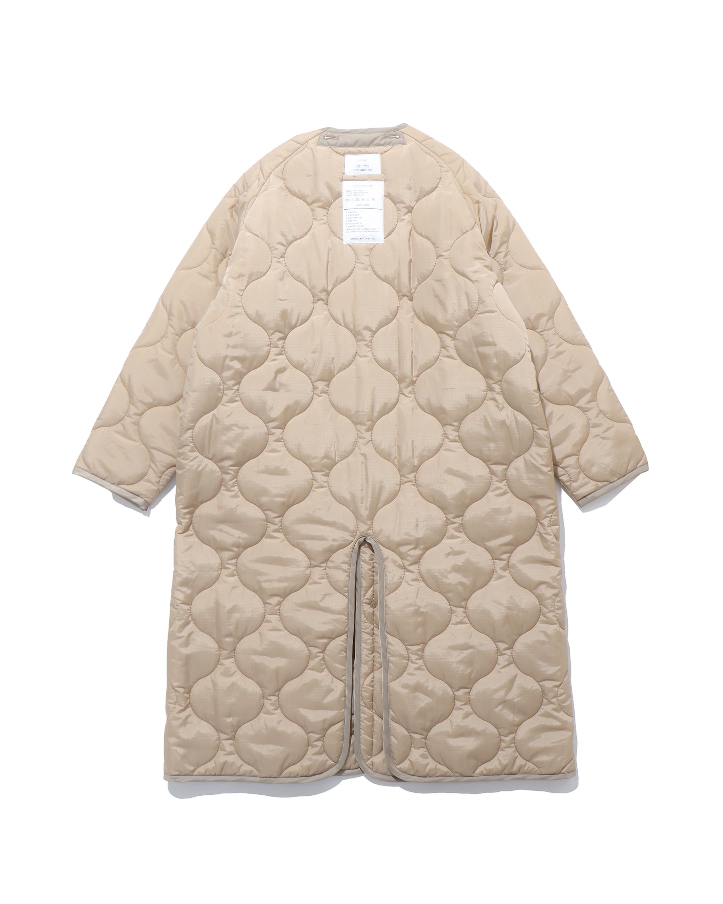QUILTED LINER COAT 17537