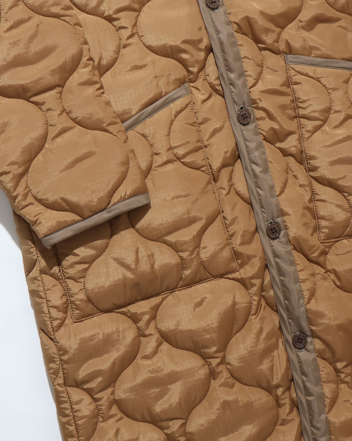 QUILTED LINER COAT 17537