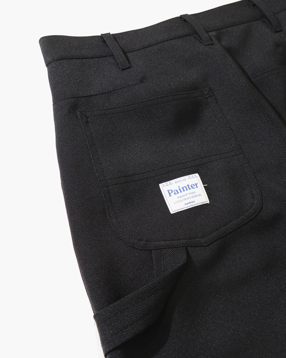 "Painter" Pressed Wide Pants