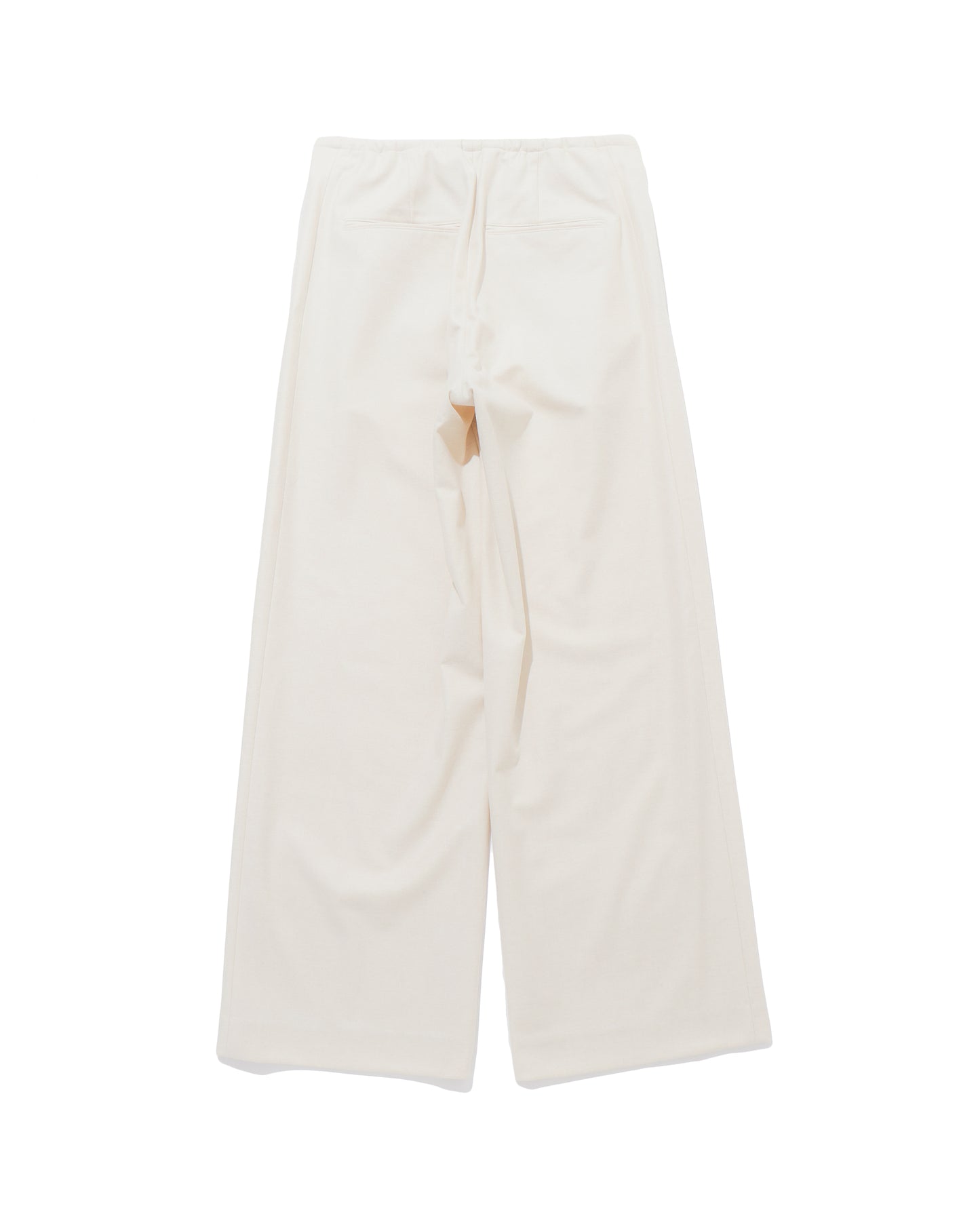 WOOL FULLING FLANNEL DRAWSTRING PANTS