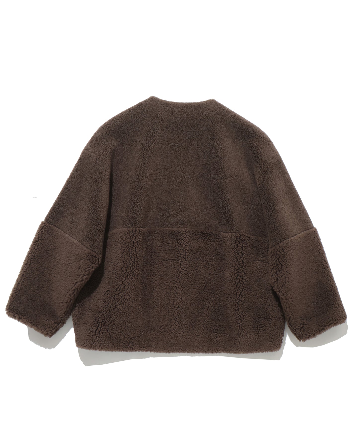 reversible v/n boa coat