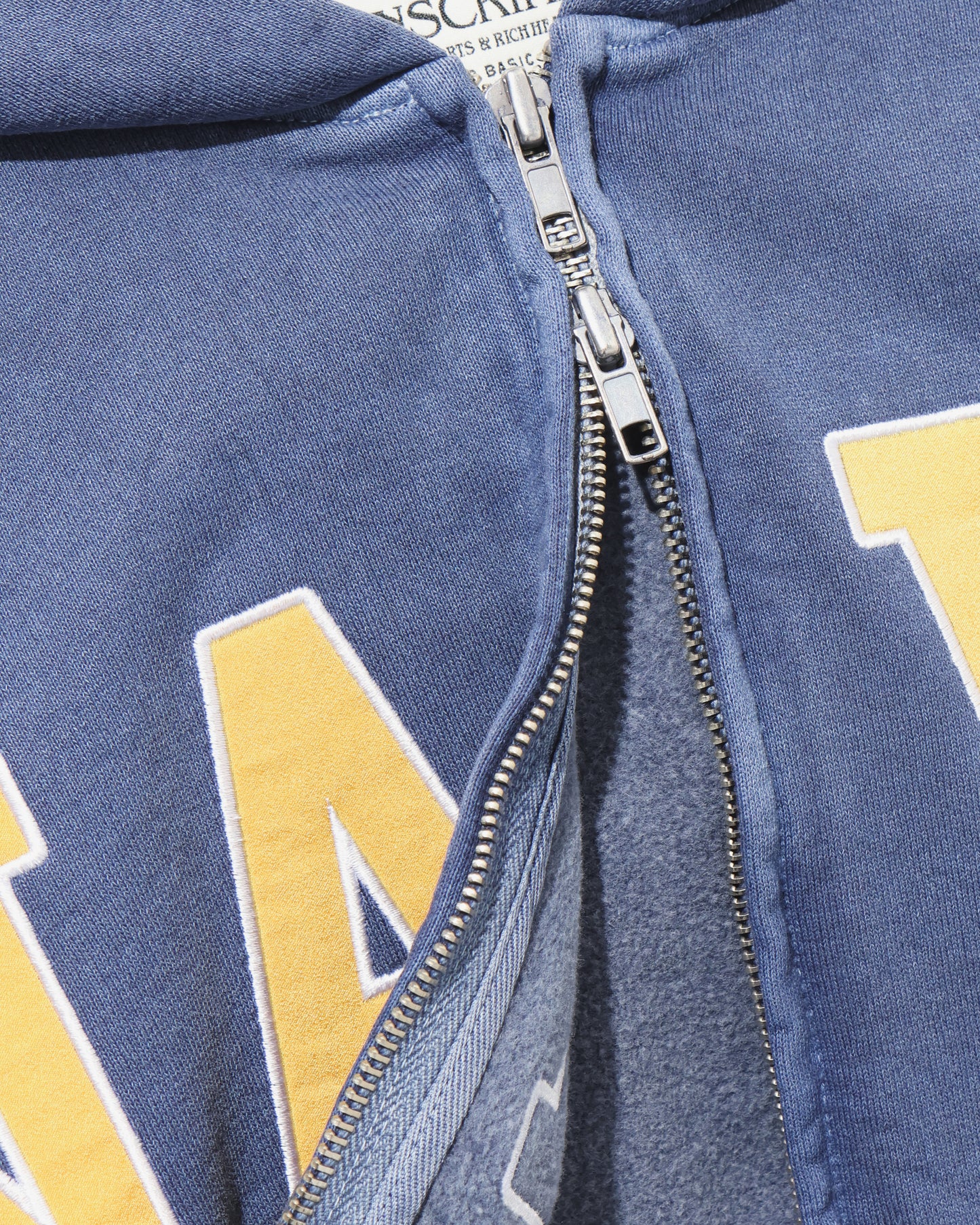 Navy Zip Hoodie