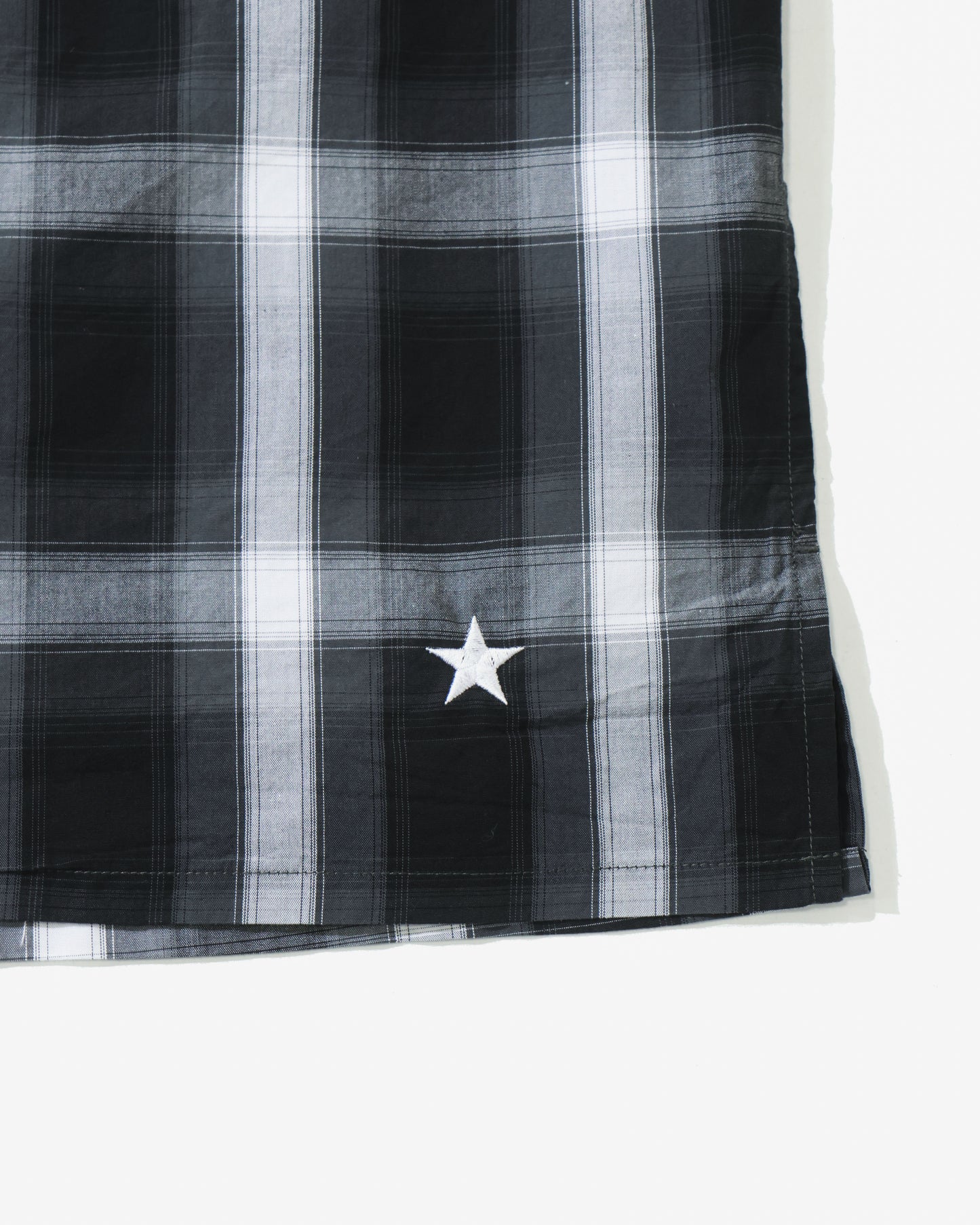 OPEN COLLAR S/S SHIRT