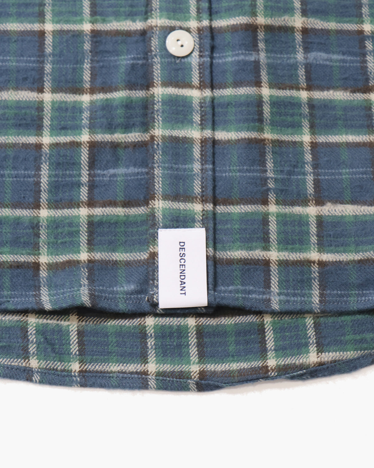 VANNING PLAID LS SHIRT GREEN