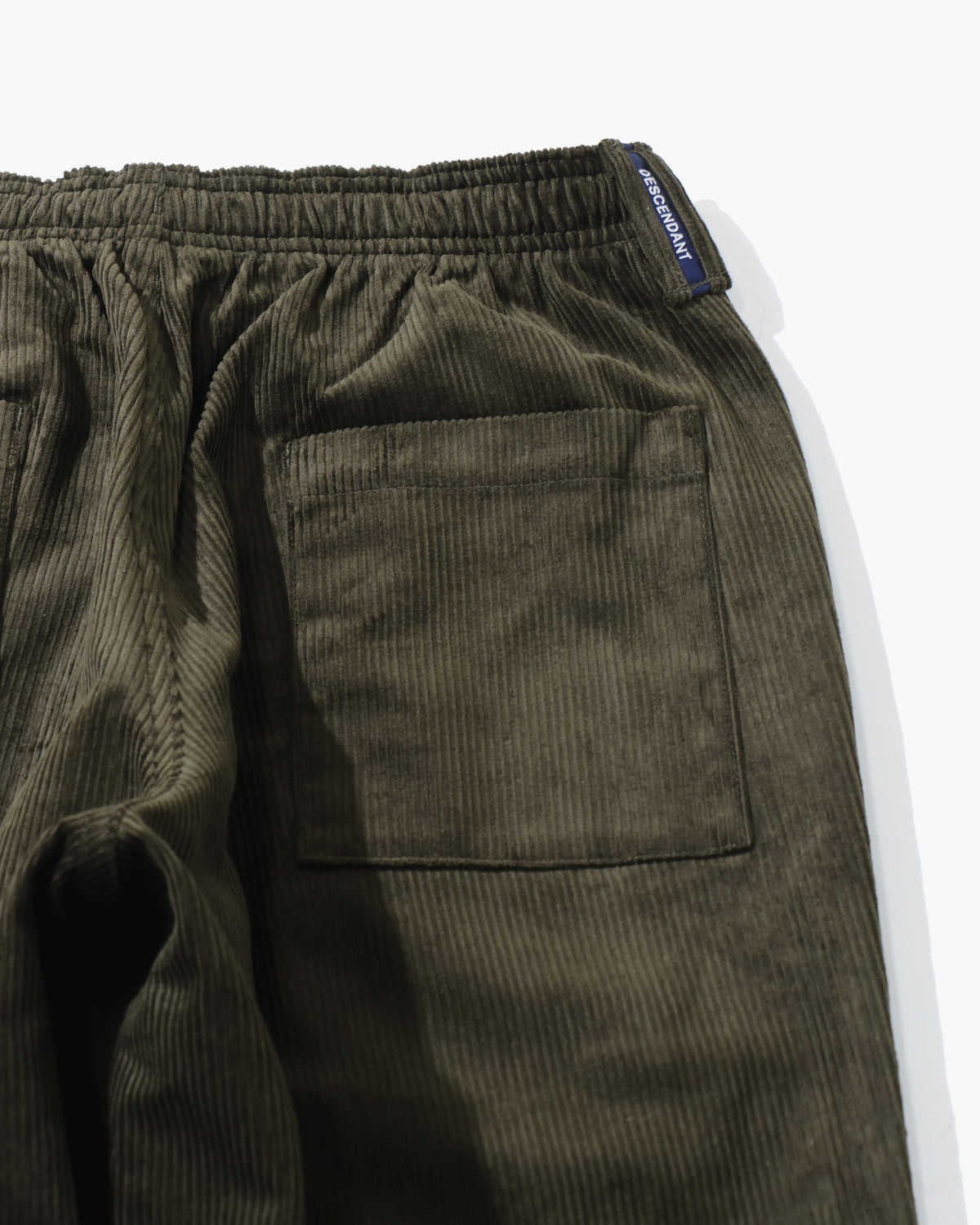 NORA CORDUROY TROUSERS OLIVE DRAB