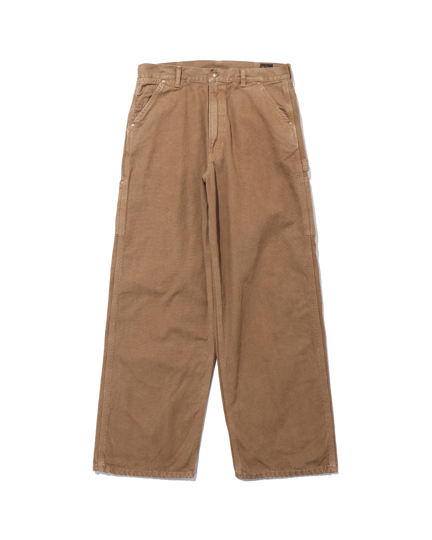 DAD'S FIT OXFORD PAINTER PANTS BROWN