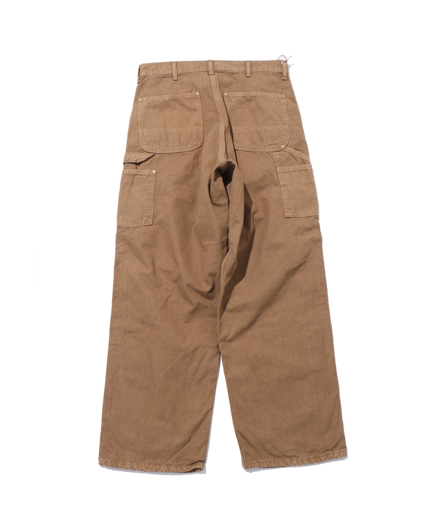 DAD'S FIT OXFORD PAINTER PANTS BROWN