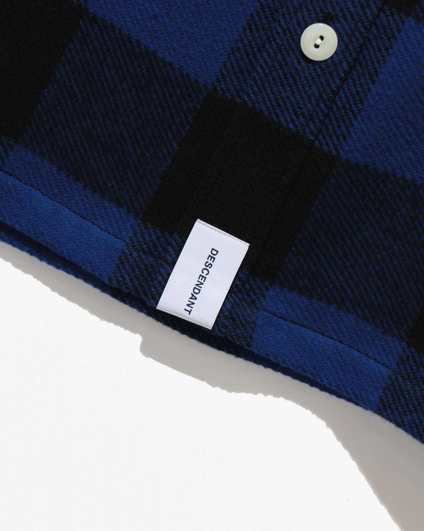 VANNING PLAID LS SHIRT BLUE