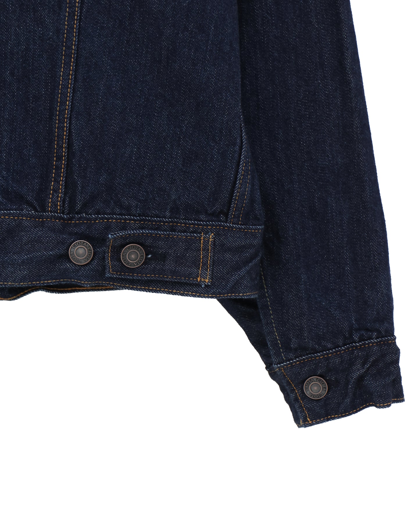 4 Pockets Denim Jacket Navy(One Wash)