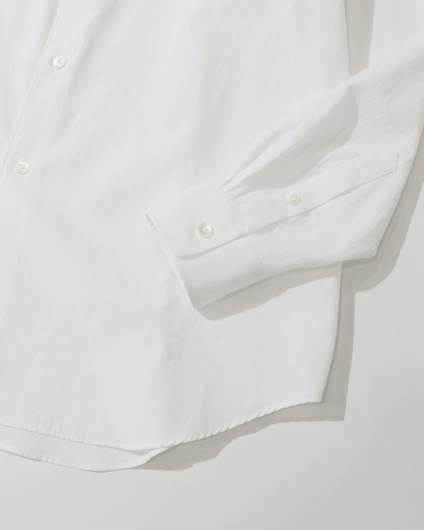 WASHED FINX TWILL SHIRT WHITE