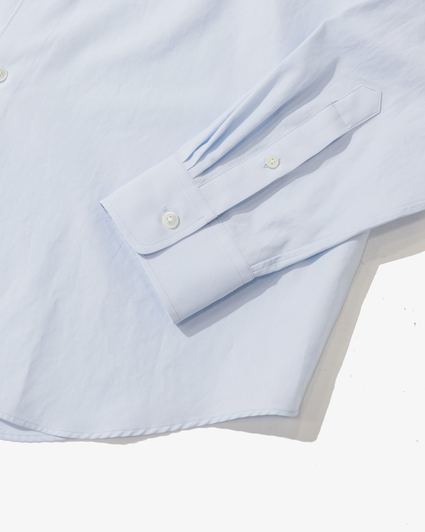 WASHED FINX TWILL SHIRT LIGHT BLUE
