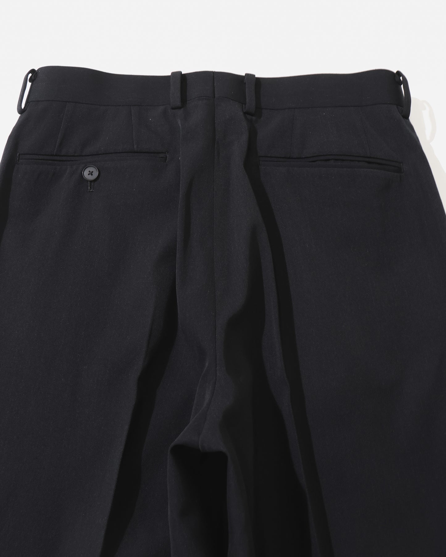 LIGHT WOOL MAX GABARDINE SLACKS TOP BLACK