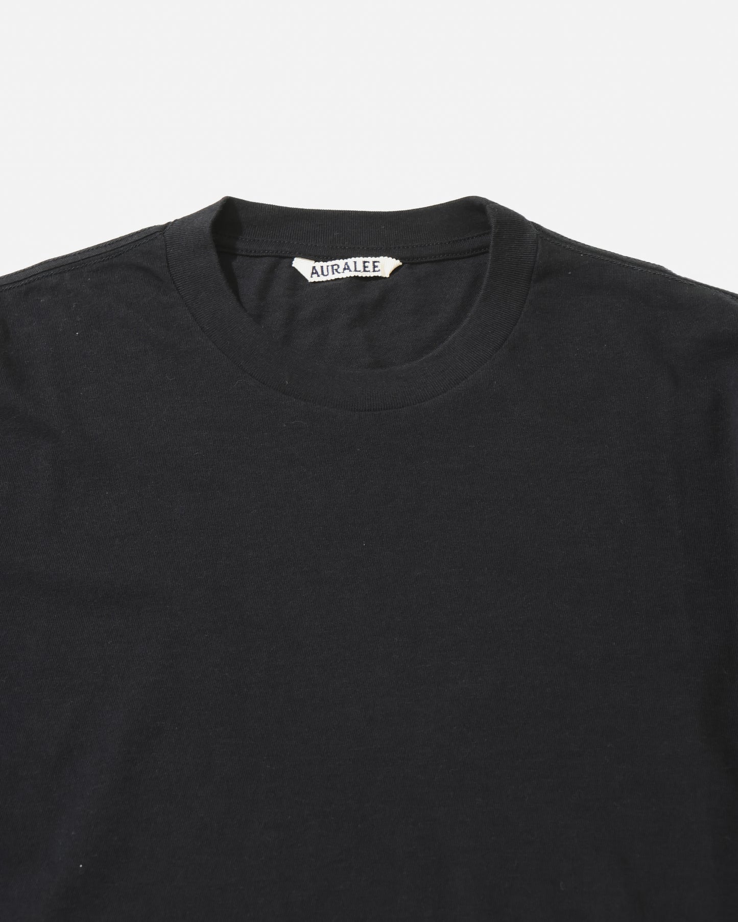 SEAMLESS CREW NECK TEE BLACK