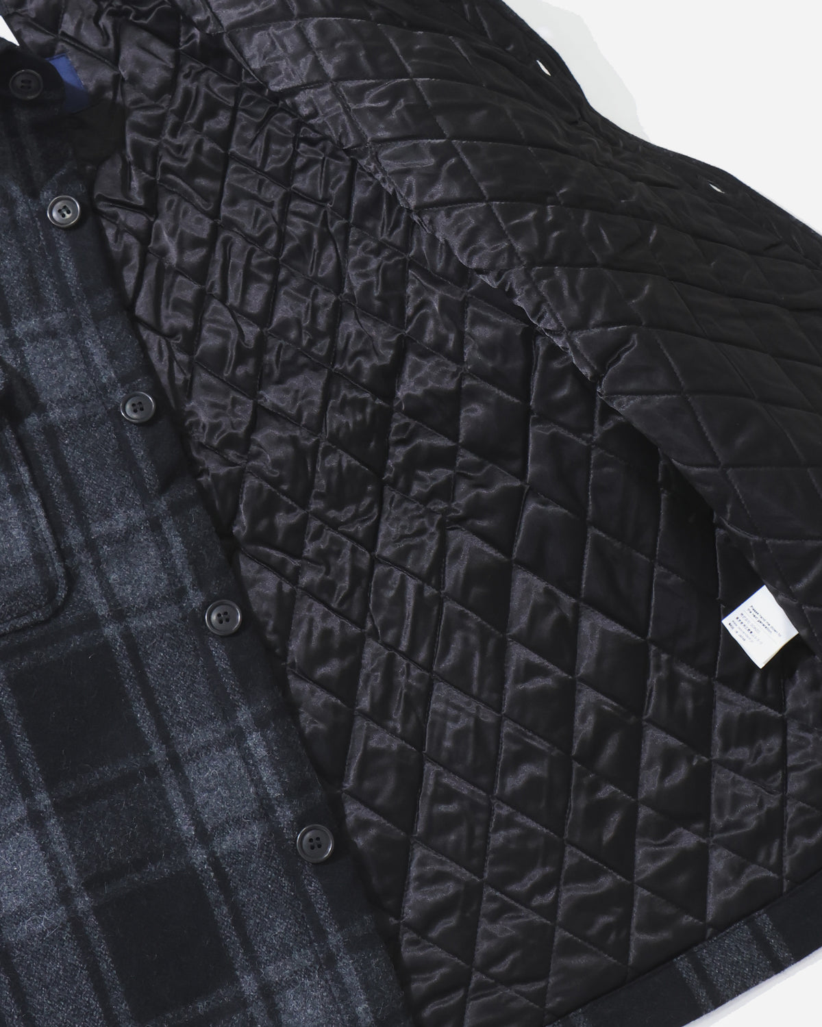 CRA 90 PLAID JACKET POST O'alls GRAY