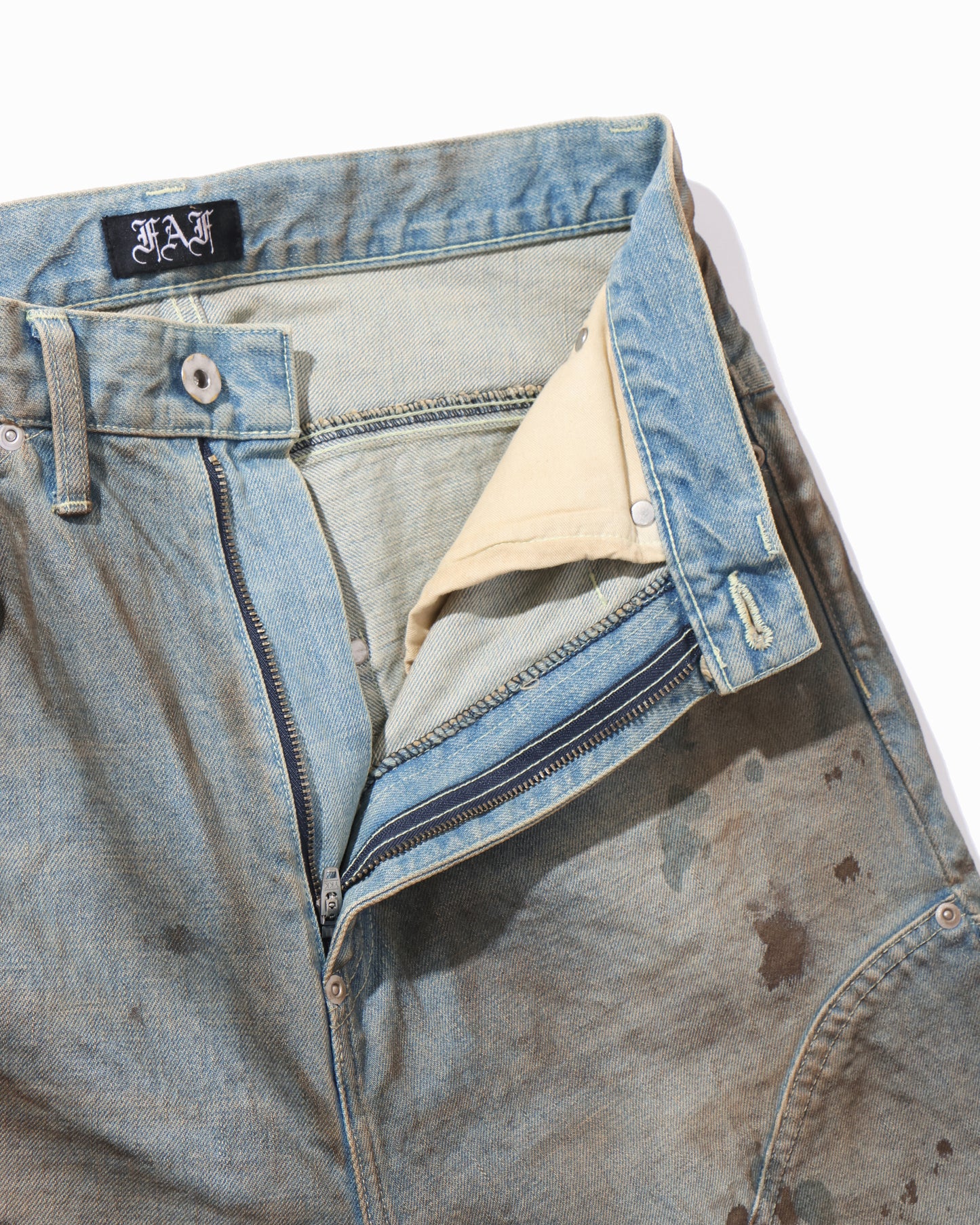 NEWCOMMUNE Dirt Baggy Denim