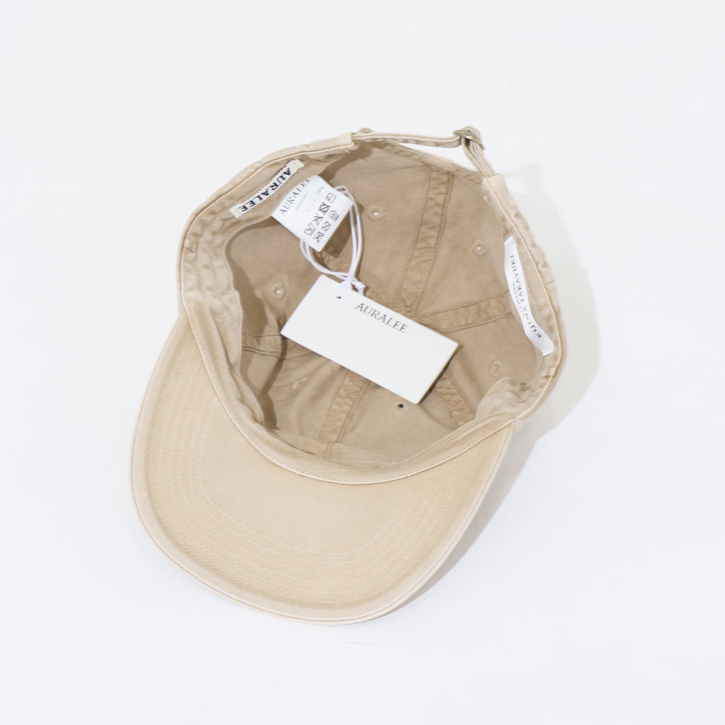GARMENT-DYED FINX CHINO CAP MADE BY KIJIMA TAKAYUKI