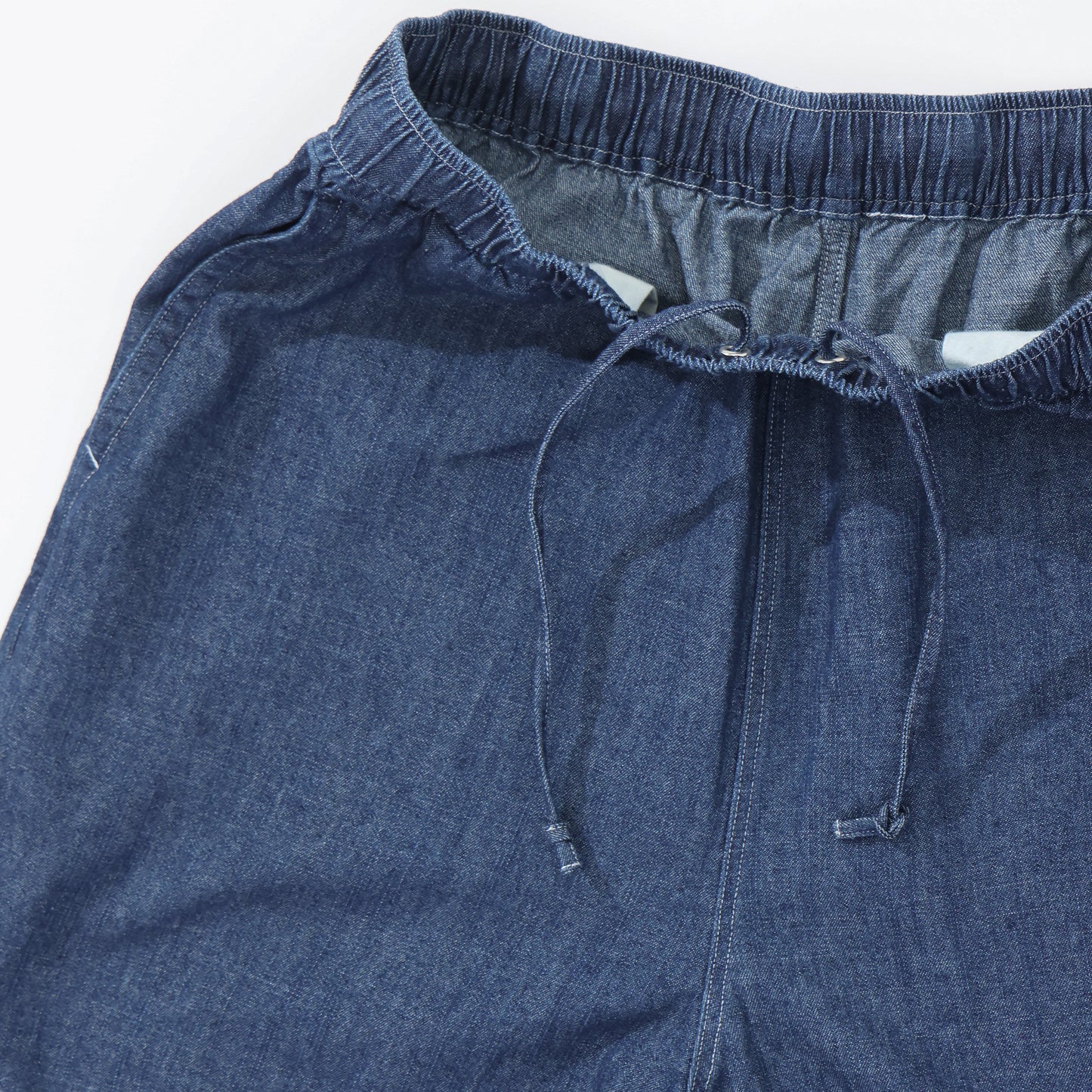 LIGHT DENIM EASY SHORTS