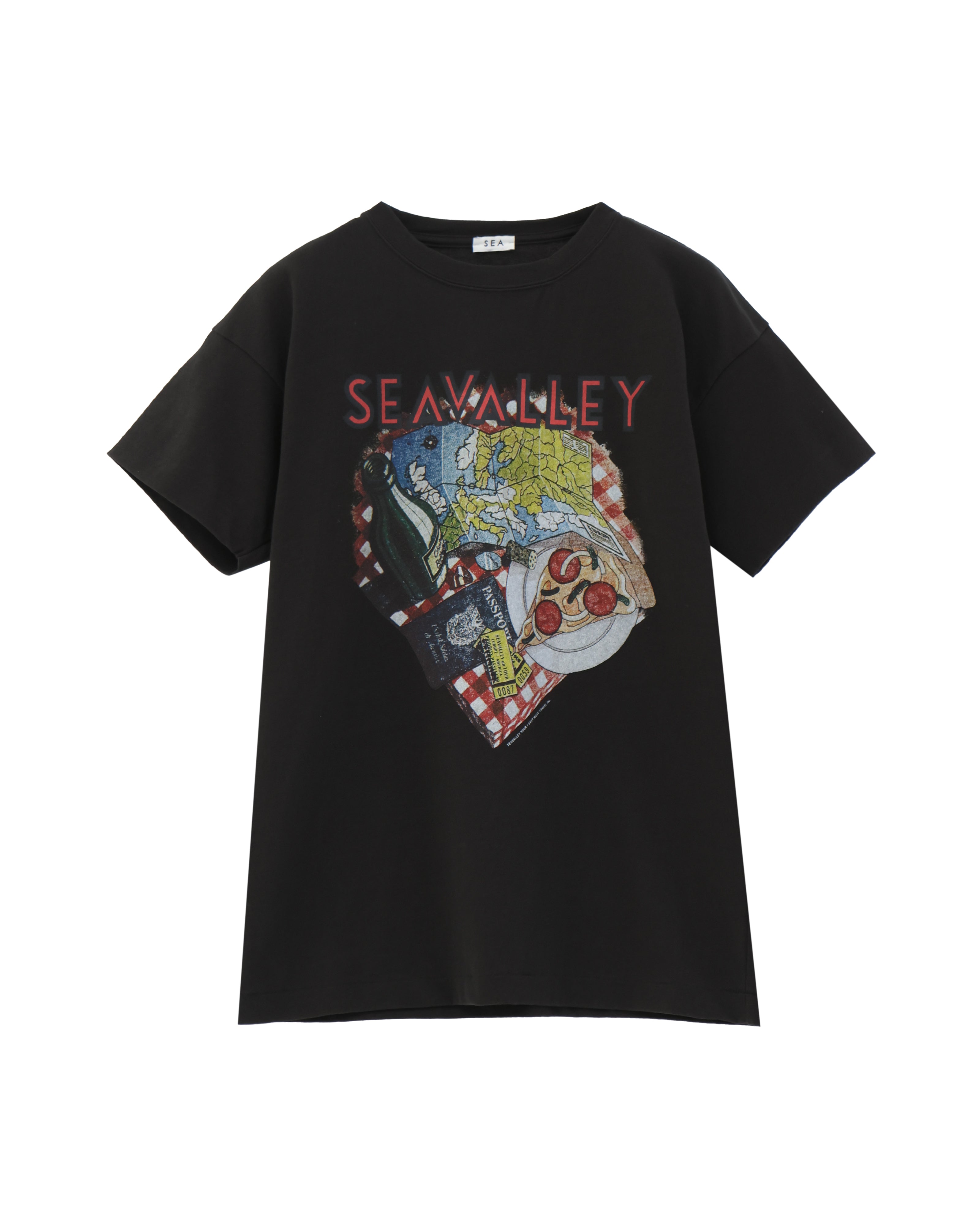 SEA⭐︎Seavalley 90’s sV GRAPHIC TEE SEA（シー）の「SEA CHIBI 90's sV GRAPHIC TEE（Tシャツ