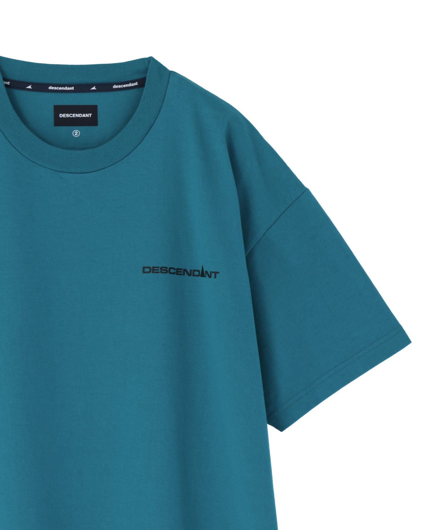 ENVIRONMENT ORGANIC COTTON SS TEAL