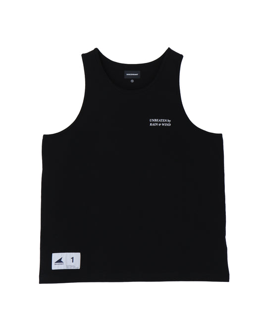 GENNAKER ORGANIC COTTON TANK TOP  BLACK