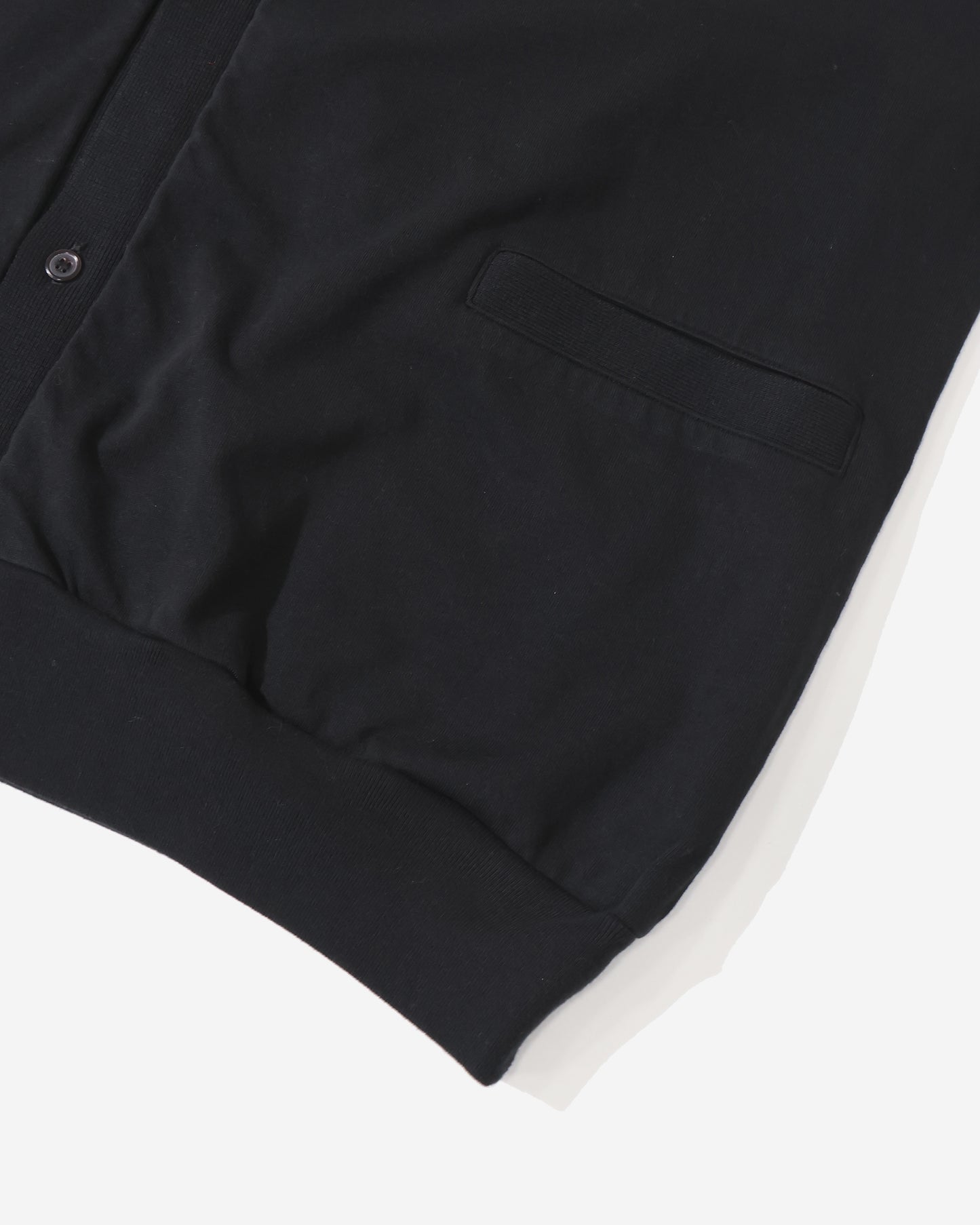 Classic Collared Cardigan Black