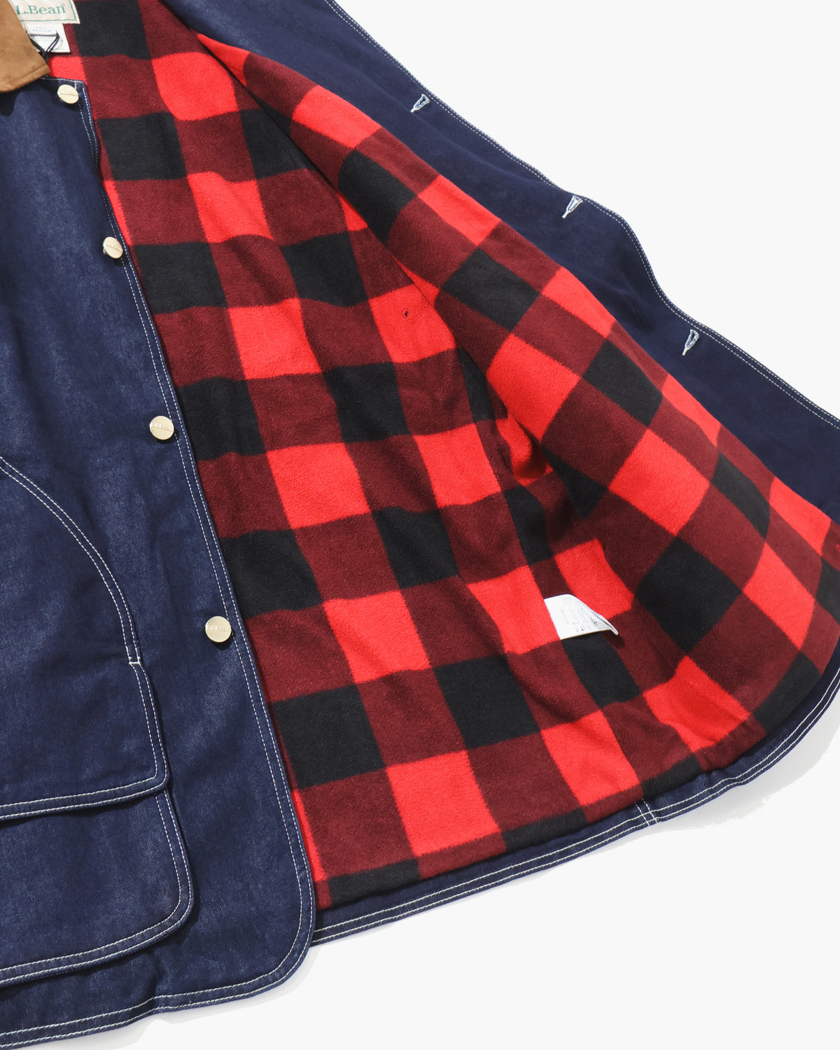 Bean’s Field Coat Fleece Lined Indigo