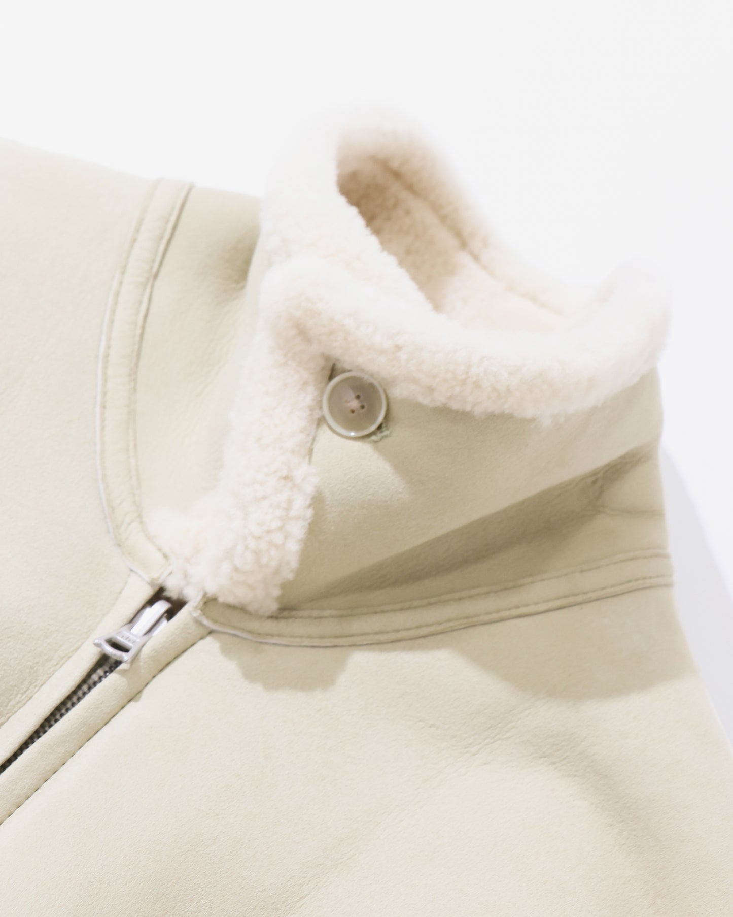 MERINO MOUTON ZIP BLOUSON