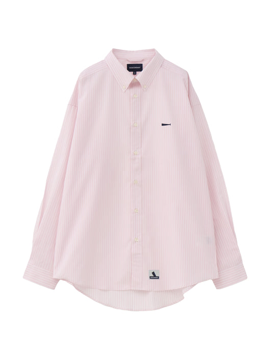 KENENEDY'S STRIPE SHIRT  PINK