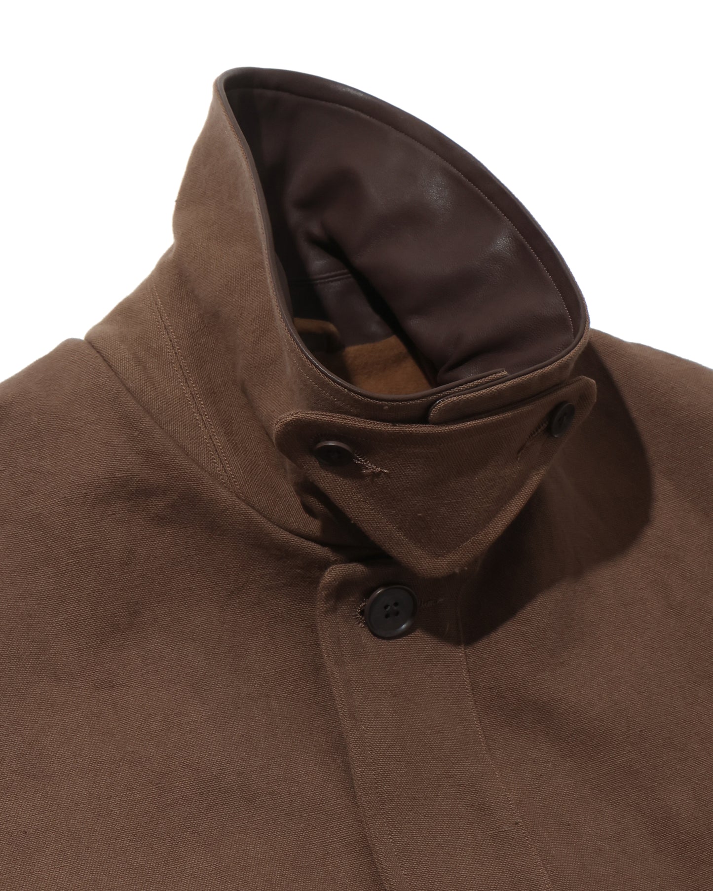 Cotton Hemp Work Coat KAKISHIBU