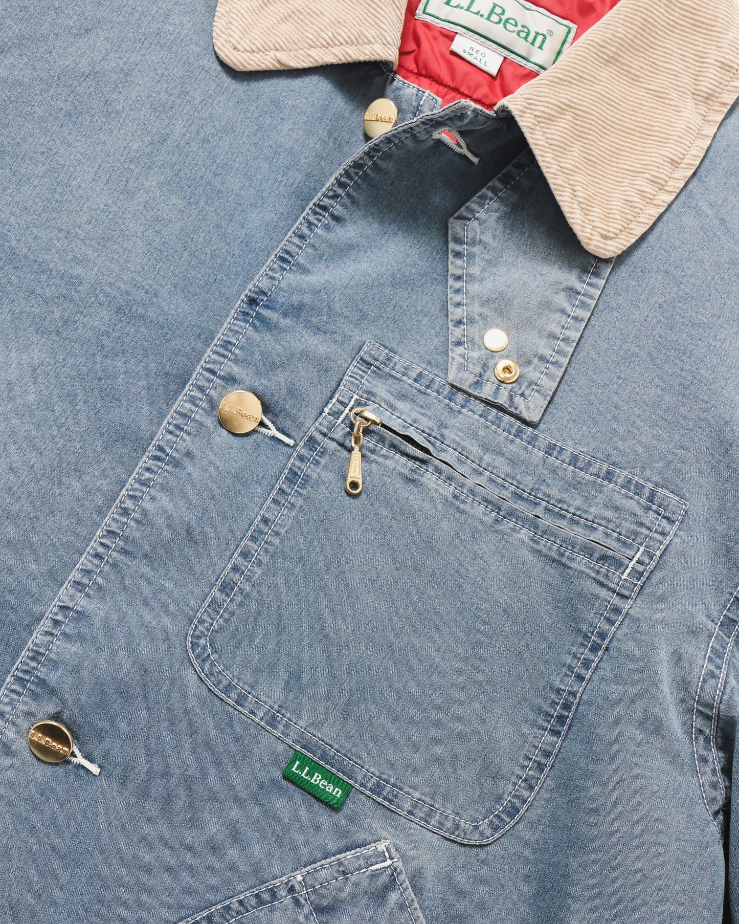 Bean’s Field Coat Insulated Indigo