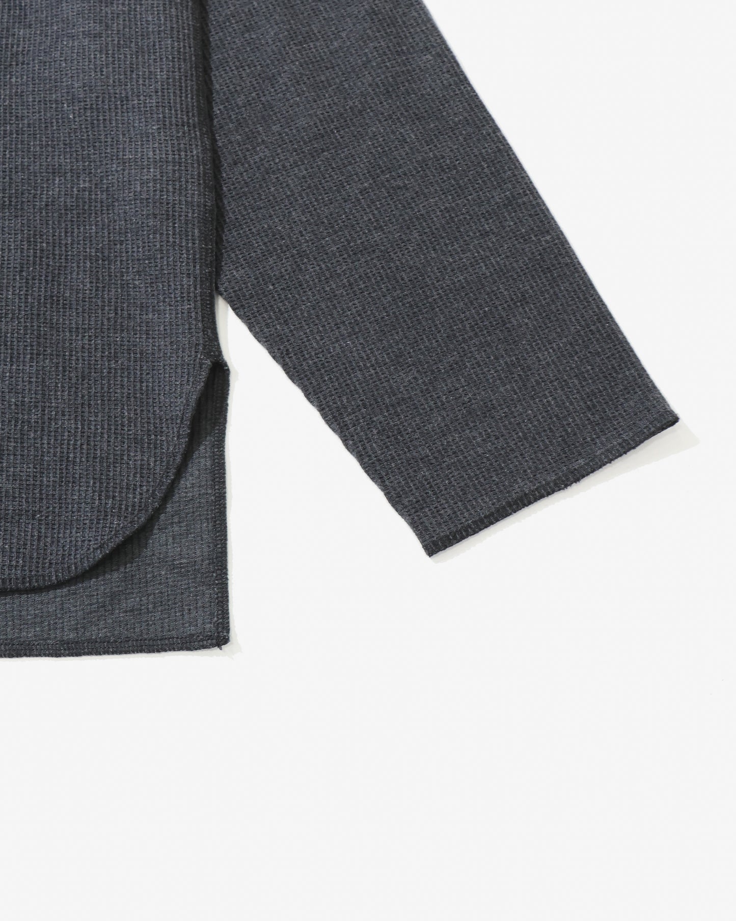 Rough&Smooth Thermal Over-neck L/S HeatherCharcoal