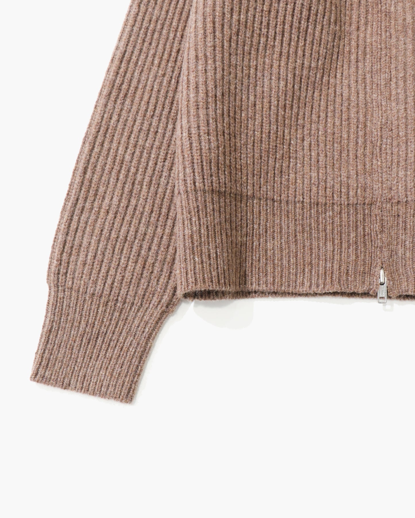 RIBBED ZIP SWEATER 11445