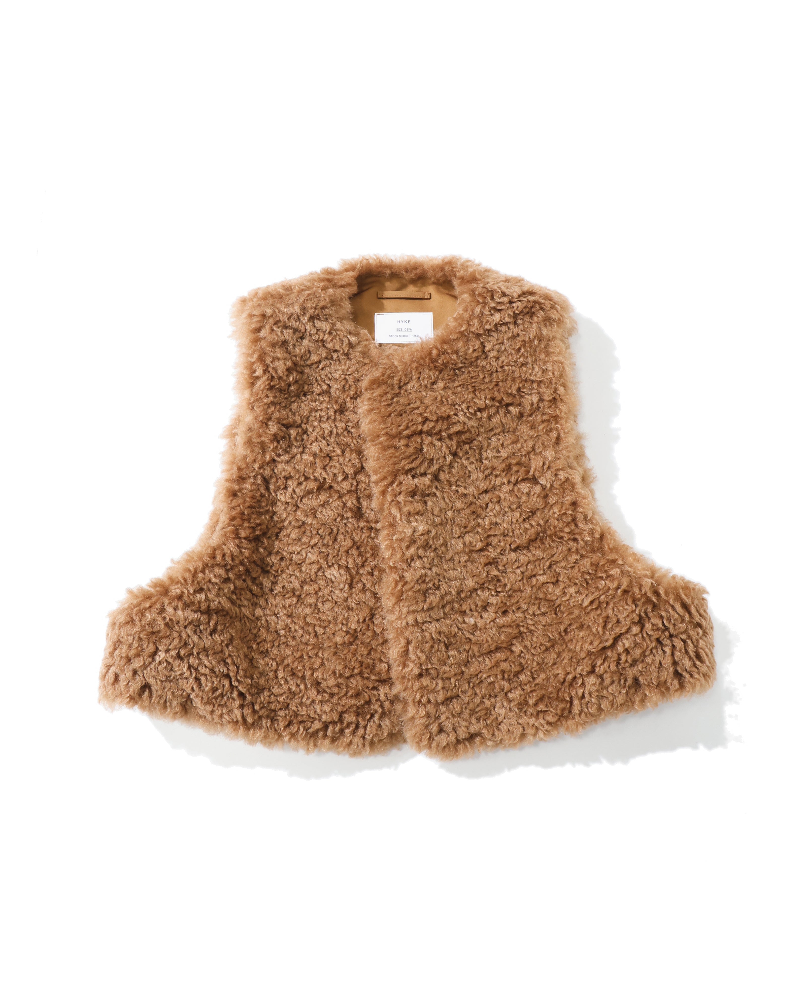FAUX SHEARLING CROPPED VEST 17524 – TIME AFTER TIME