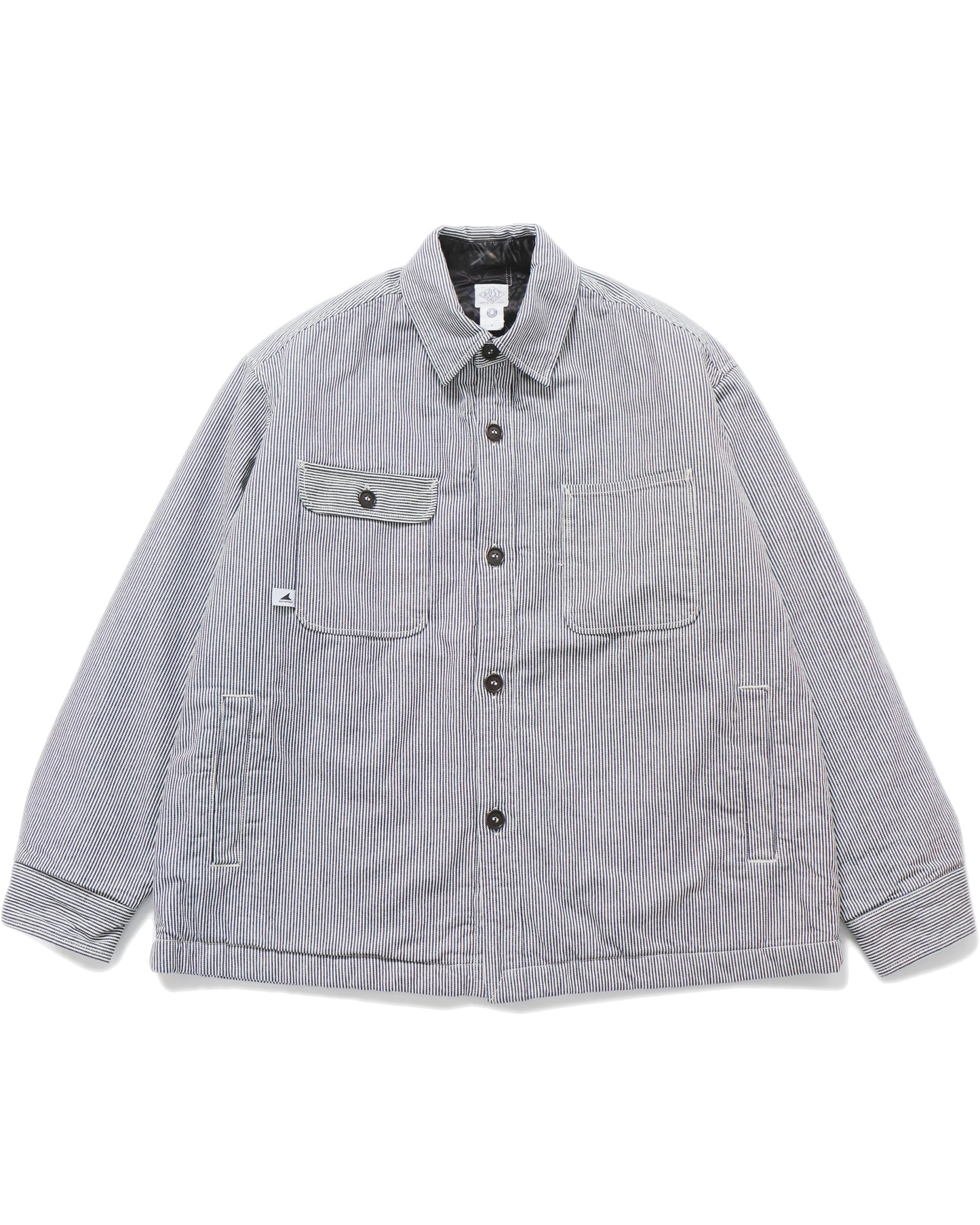 CRA90 HICKORY STRIPE JACKET POST O'ALLS